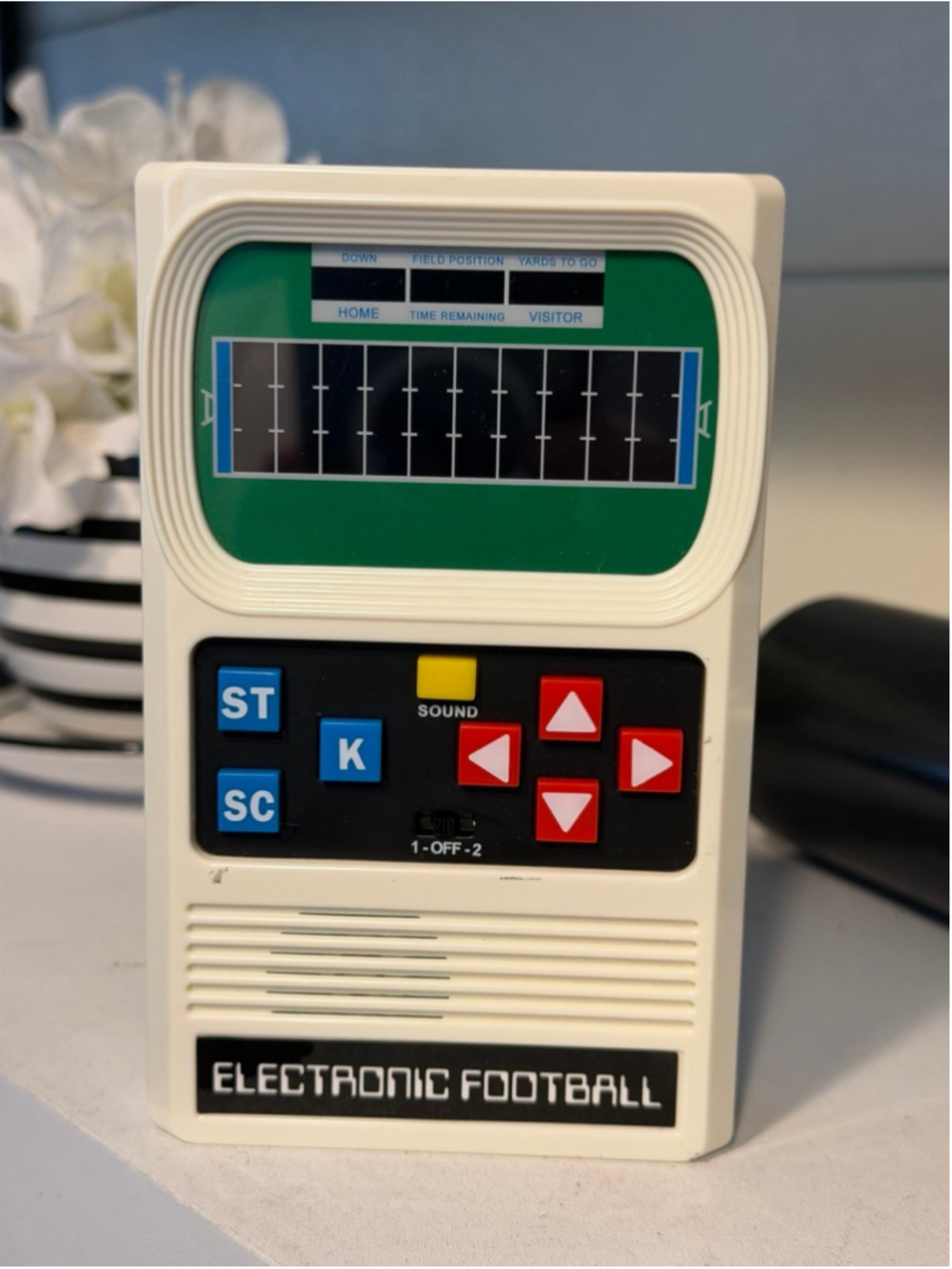 Vintage Retro Handheld Football Electronic Game